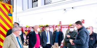 El Parque de Bomberos nazareno, referente a nivel nacional Parque de Bomberos nazareno