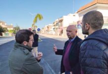 Apertura al tráfico de la calle Tajo tras la finalización de las obras calle Tajo