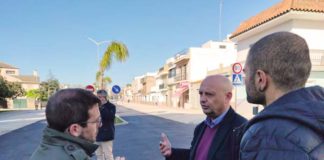 Apertura al tráfico de la calle Tajo tras la finalización de las obras calle Tajo