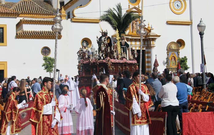 borriquita Semana Santa nazarena