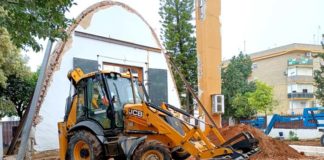 La reconstrucción de la parroquia del Rocío finalizará tras el verano parroquia del Rocío