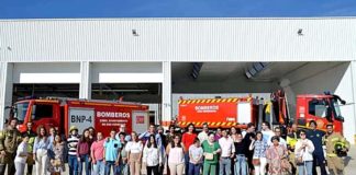 Los bomberos colaboran en el calendario de ANFI para 2023 calendario de ANFI