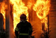 Un herido con quemaduras tras incendiarse su vivienda quemaduras
