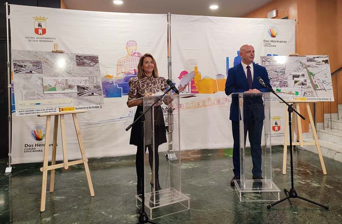 alcalde-ministra-mitma-ferrocarril soterramiento del ferrocarril