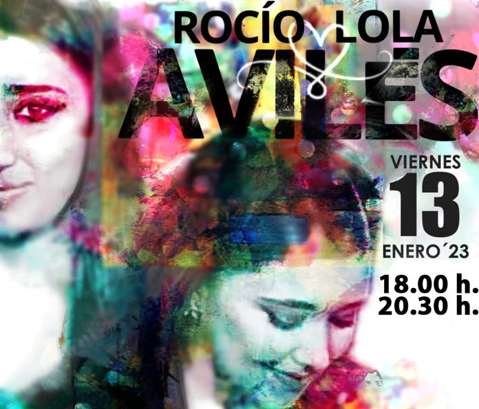 cartel-rocio-lola-aviles hermanas Avilés