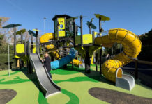 Abre el nuevo gran parque infantil de Los Pinos parque infantil de Los Pinos