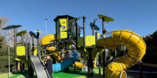 Abre el nuevo gran parque infantil de Los Pinos parque infantil de Los Pinos